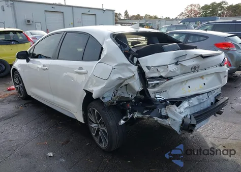 2021 Toyota Corolla Se from USA, damaged, VIN JTDS4MCE5MJ075983